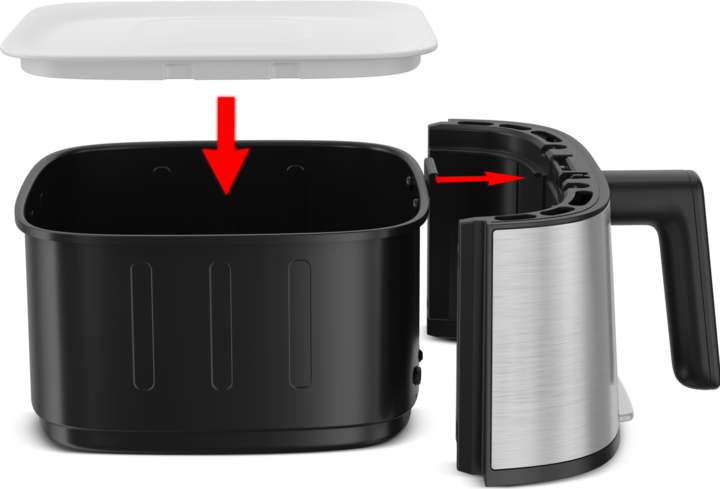 Produktbild Tefal Easy Fry Silence EY552D (CH-Stecker)
