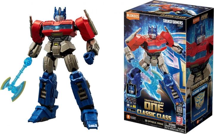 Actual product image Dickie Blokees Fig. Transformers Optimus Prime