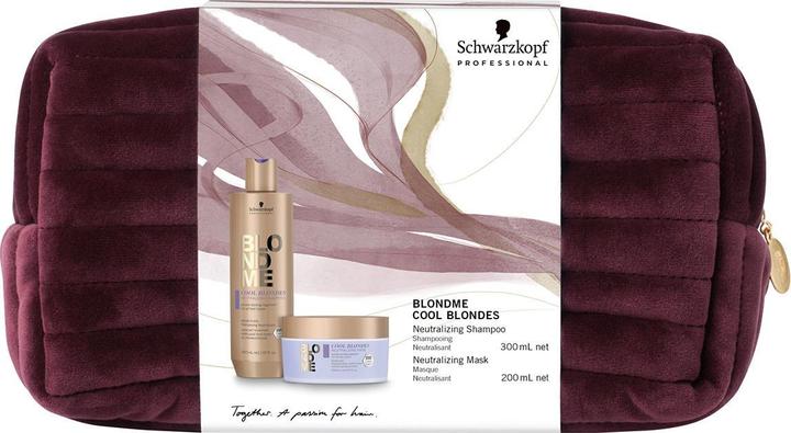 Produktbild Schwarzkopf Professional BlondMe Cool Blondes Geschenkset (Haarpflege Set)
