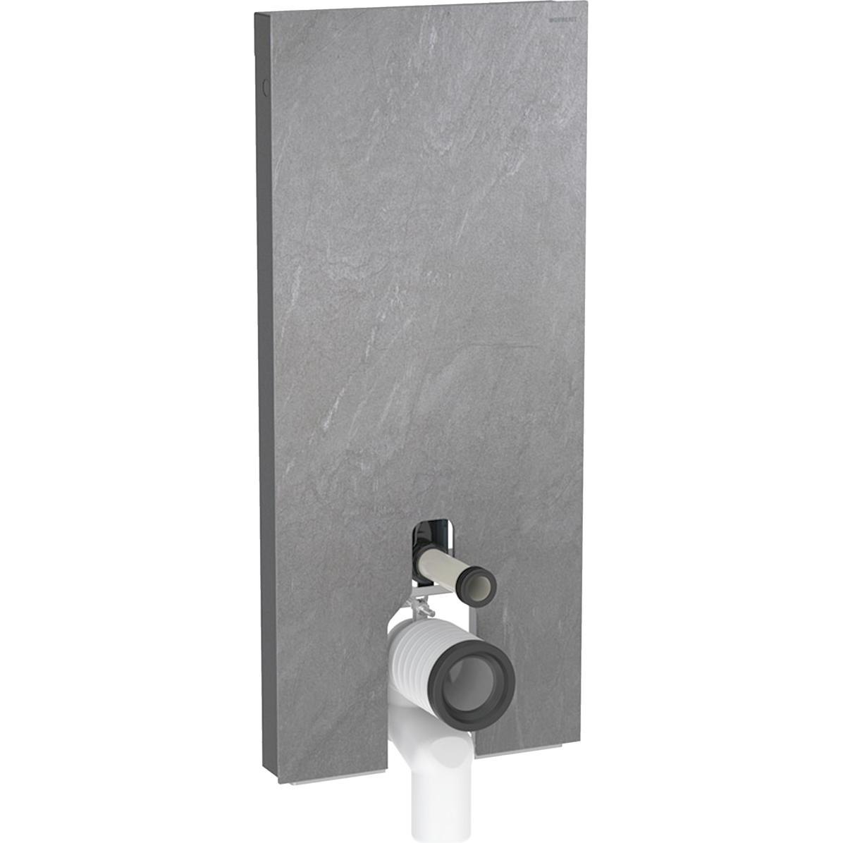 Geberit, Spülkasten, Monolith PLUS Sanitärmodul für Stand-WC, 114cm, Wasseranschluss hinten mittig, mit Anschlu