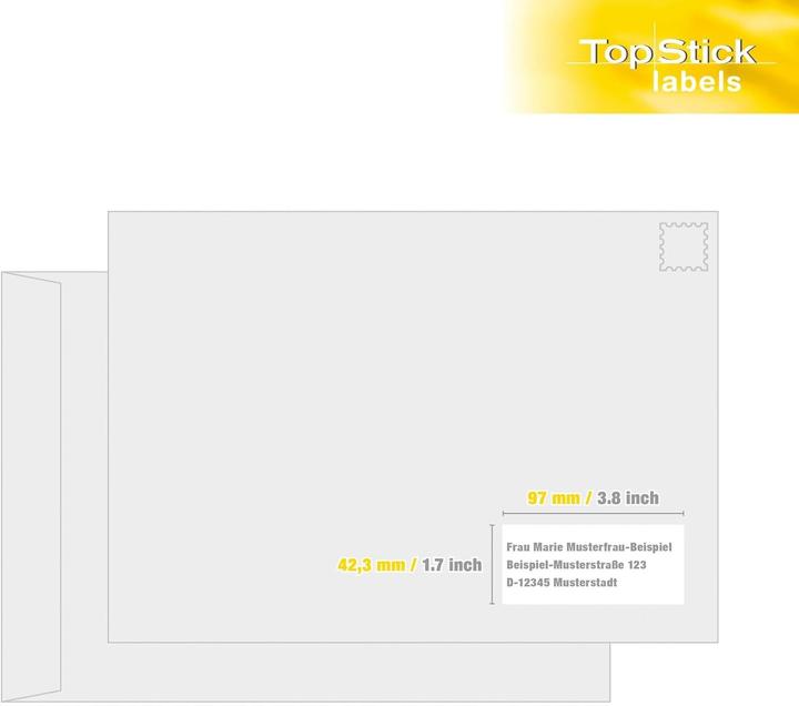 Produktbild TopStick Etichette Universali