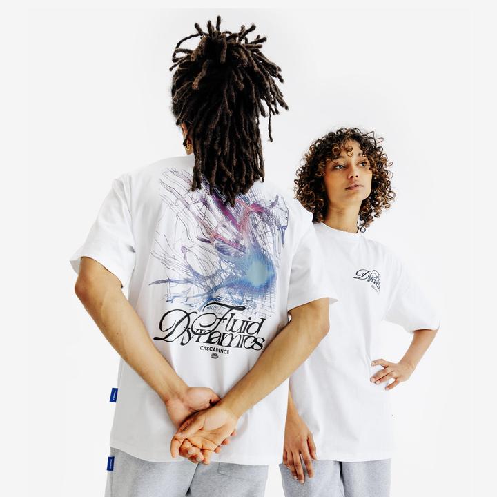 Actual product image Decathlon T-Shirt Herren mit Grafik - weiss (S)