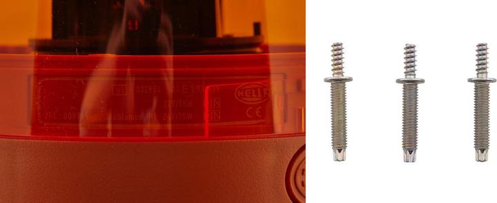 Actual product image Hella Rotating beacon halogen for FENDT GOLDHOFER AGCO