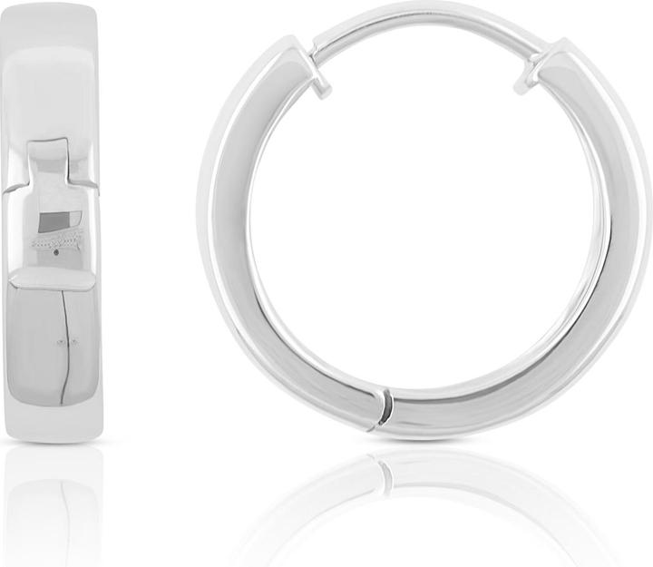 Image du produit Muau Créoles (Or blanc 750/18K)