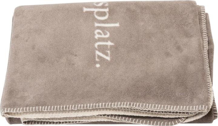 Image du produit David Fussenegger Couverture Savona Coup de coeur 150 x 200 cm, fumé (200 x 150 cm)