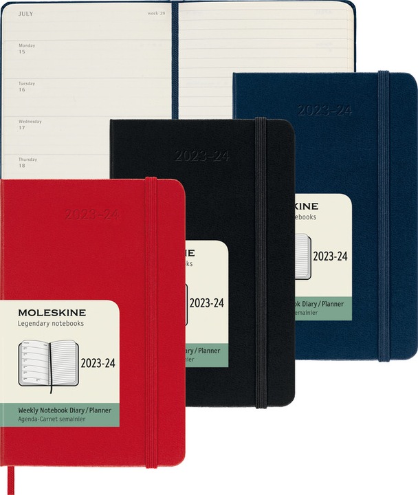 Actual product image Moleskine Pupil Agenda (13 x 21 cm, English)