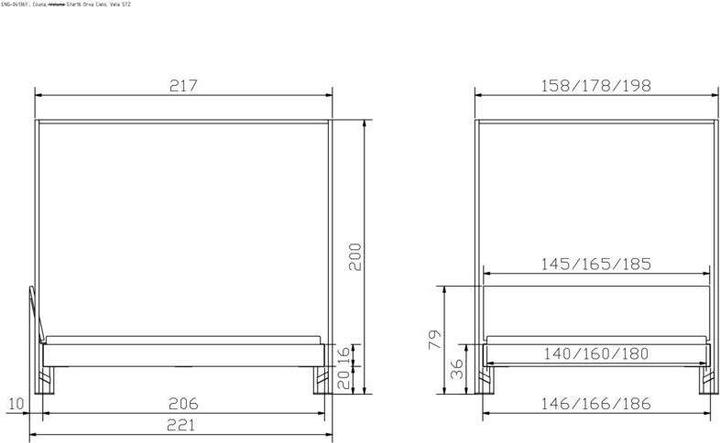 Actual product image Hasena Ciluna 20 (160 x 200 cm)