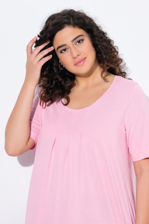 Actual product image Ulla Popken Essential Front Pleat Tee (42, 44)