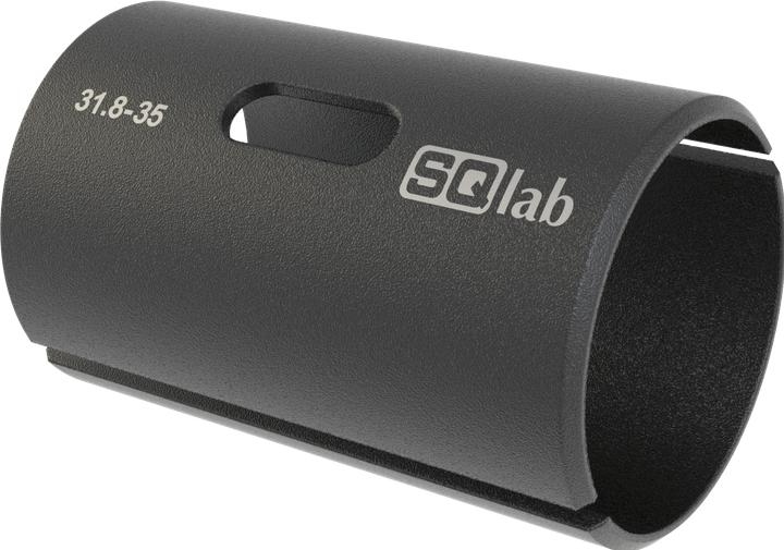 Sqlab Lenkerhülse für 31.8mm Lenker in 35.0mm Vorbau 2.0 (alloy black anodized) (35 mm)
