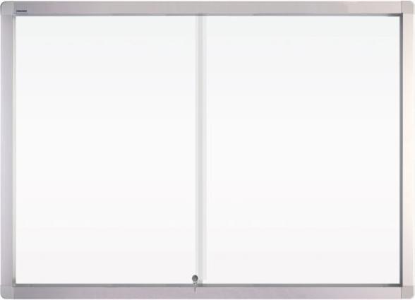 Franken Showcase PRO SK6115 sliding door for 15x DIN A4 aluminum