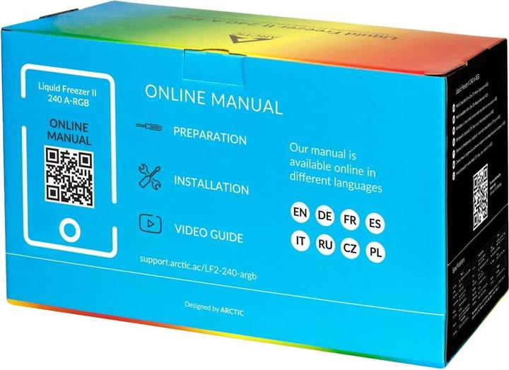 Actual product image Arctic Liquid Freezer II-240 A-RGB Black