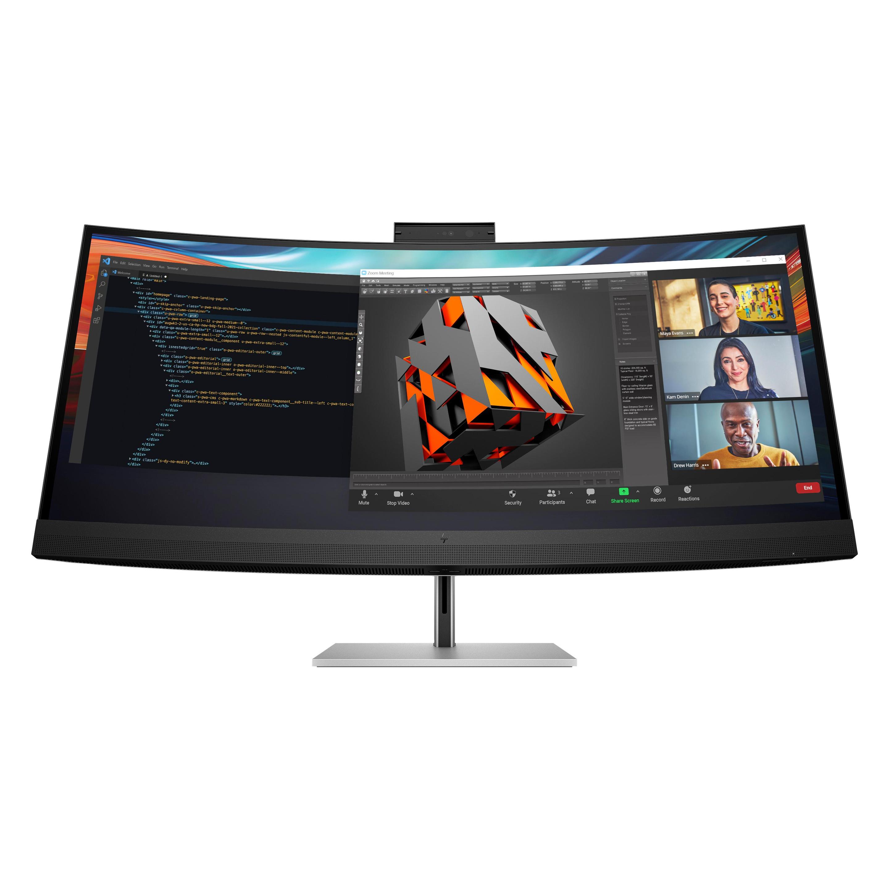 HP S7 Pro 740pm 5K2K Conf MNTR EMEA-INTL (5120 x 2160 Pixel, 39.70"), Monitor, Grau