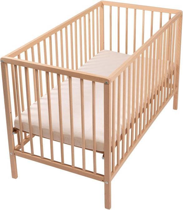 Babytrold Rohes 120x60cm Holzbett (120 x 60 cm)