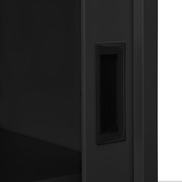 Actual product image vidaXL Schrank mit Schiebetür (90 x 40 x 90 cm)