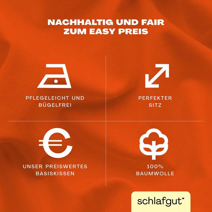 Immagine prodotto schlafgut Easy Jersey (Copricuscino, 70 x 90 cm)