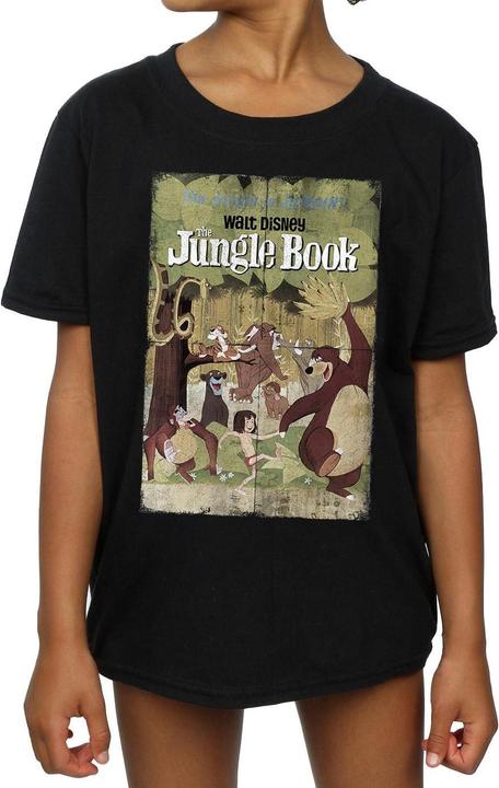 Produktbild Disney The Jungle Book Retro Poster TShirt Mädchen (128)