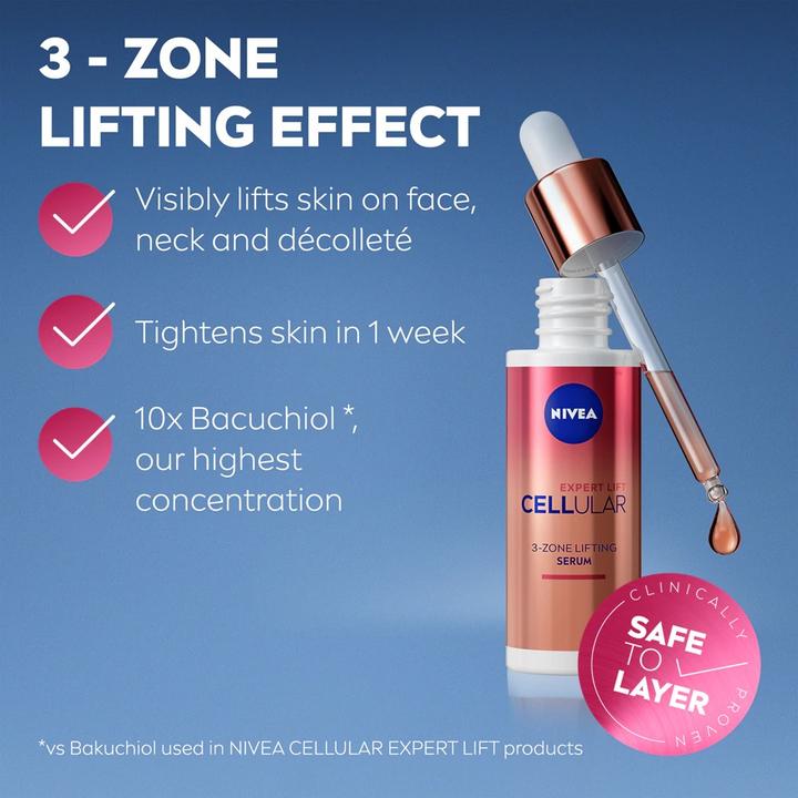 Actual product image NIVEA Cellular Expert Lift serum do twarzy 30ml (30 ml)