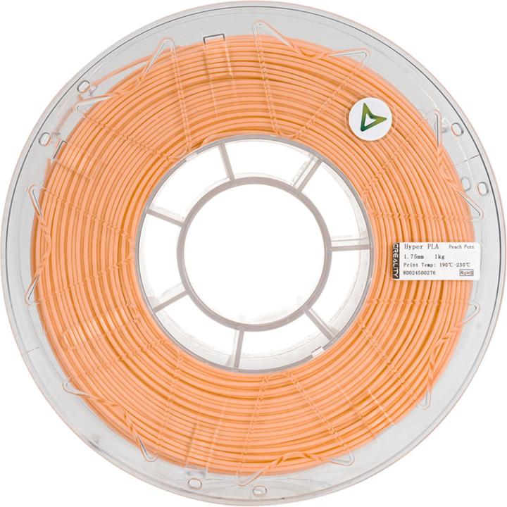 Actual product image Creality Pla Rfid Peach Fuzz Hyper Series 3d Filament (PLA, 1.75 mm, 1000 g, Orange)