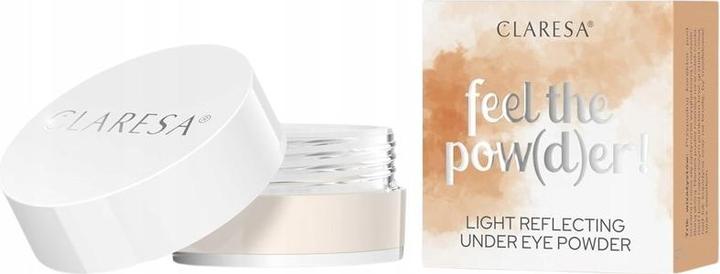 Actual product image Claresa Feel The Powder Illuminating Loose Powder 02 Beige 6G (Beige)