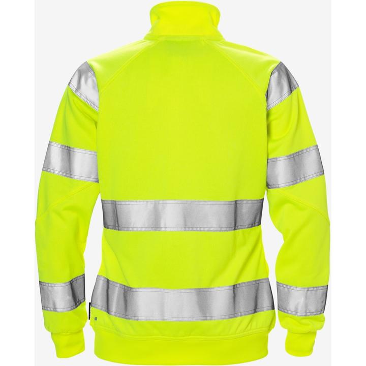 Fristads Warnschutz Sweatjacke Damen 7427 SHV, gelb, Grösse L