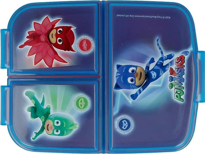 Produktbild Stor PJ Mask - Brotdose mit Fächern