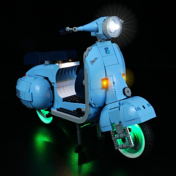 Immagine prodotto BrickBling Set di luci a LED per LEGO Vespa 125 (10298) incluso telecomando