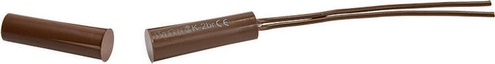 Productafbeelding Satel K-2 BR ingebouwd magneetcontact bruin 30cm kabel