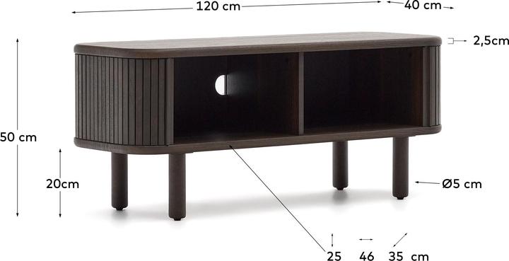 Produktbild Kave Home Mailen (120 x 50 x 40 cm)
