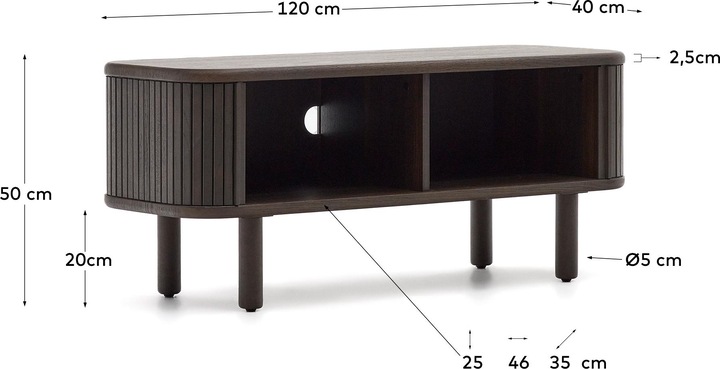 Produktbild Kave Home Mailen (120 x 50 x 40 cm)