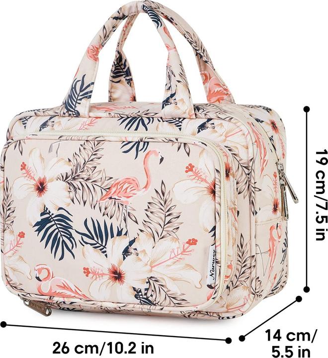 Produktbild Only-Bags.Store Kulturtasche Gross & Kosmetiktasche Gross, Make up Tasche für & Volle Grösse Kulturbeutel