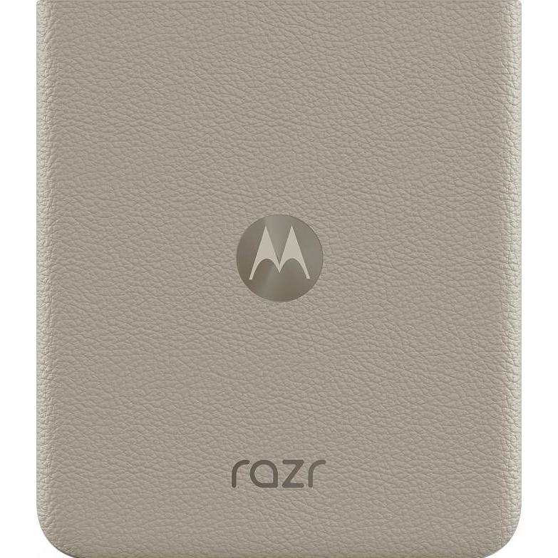 Motorola Akkudeckel f?r Razr 2024 / Razr 50, Beach Sand (Pumice Stone), Accessori per walkie-talkie
