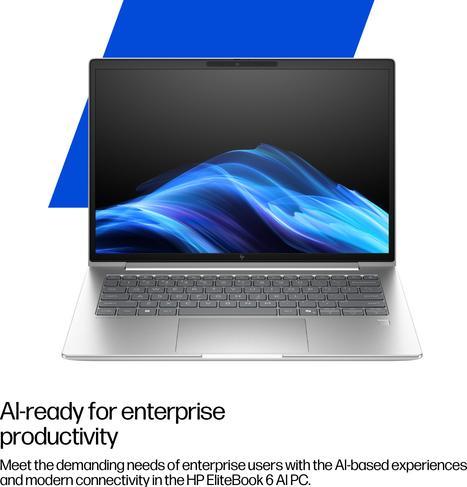 Produktbild HP EliteBook 6 G1i 13 inch Notebook AI PC (13.30", Intel Core Ultra 7 255U, 32 GB, 1000 GB, DE)