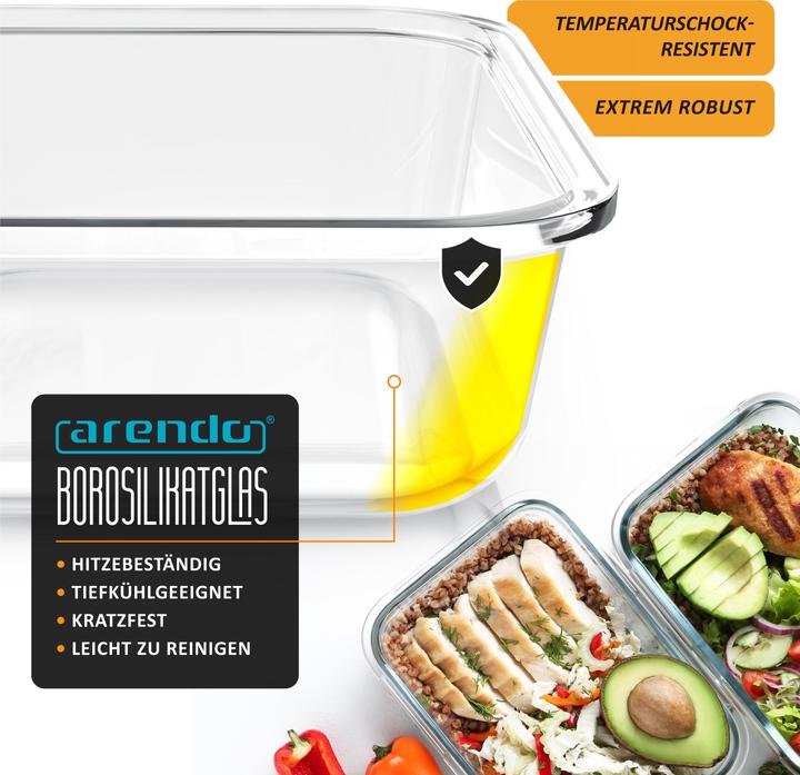 Actual product image Arendo Food storage tin (1.04 l)