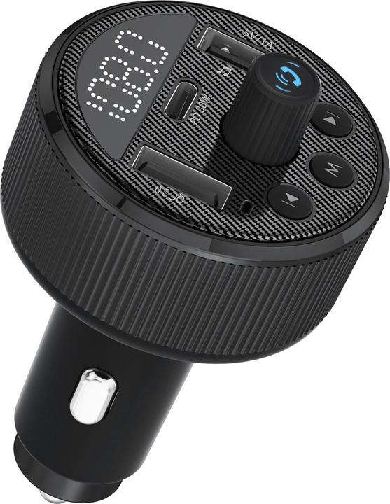 Produktbild Xlayer Kfz-Ladegerät 30W mit FM-Transmitter schwarz