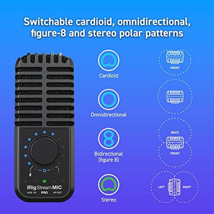 Produktbild IK Multimedia iRig Stream Mic Pro
