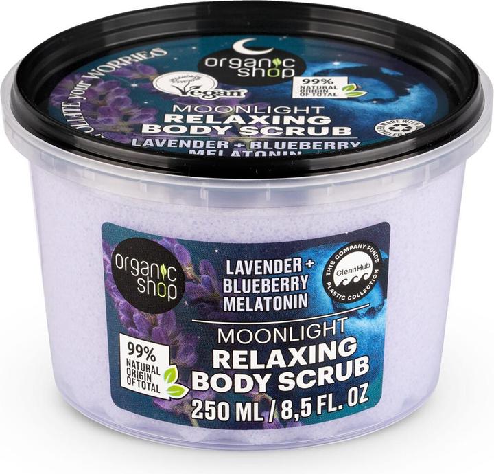Actual product image Organic Shop Entspannendes Körperpeeling Moonlight (250 ml)