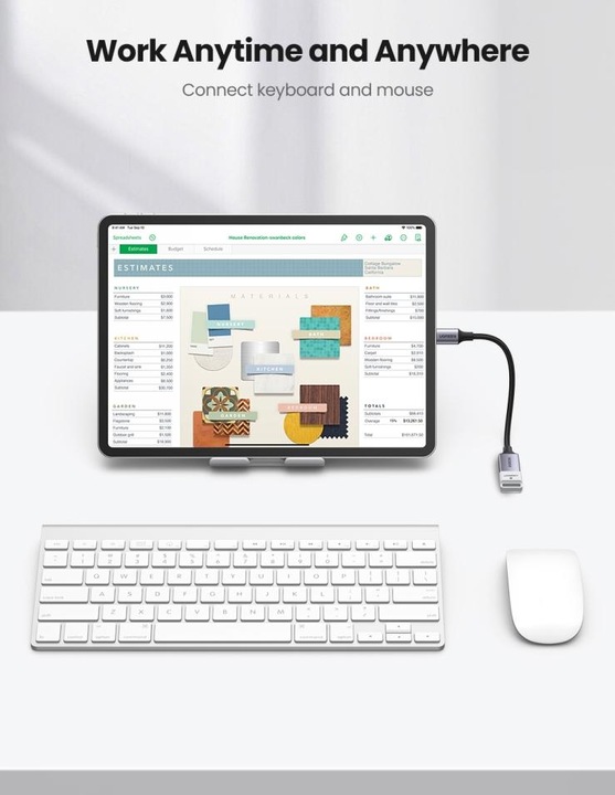 Actual product image Ugreen USB Typ-C zu (0.15 m, USB 3.0)