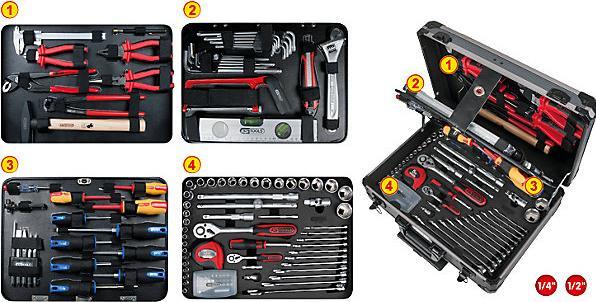 Actual product image KS Tools Universal tool set (130 pieces)