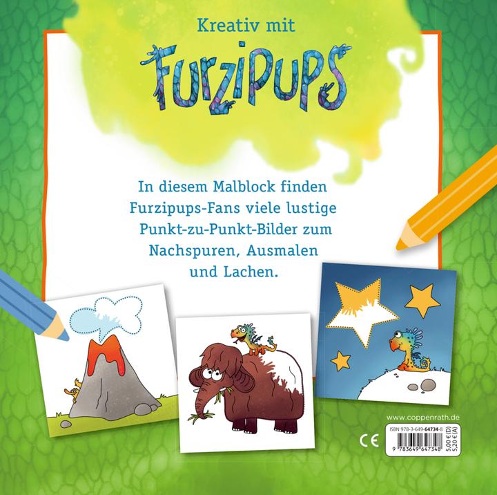 Produktbild Furzipups: Punkt-zu-Punkt-Malblock