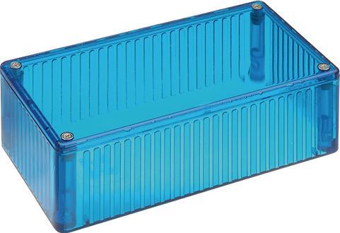 Produktbild Hammond Gehäuse Polycarbonat 112x62x27mm blau (Gehäuse)