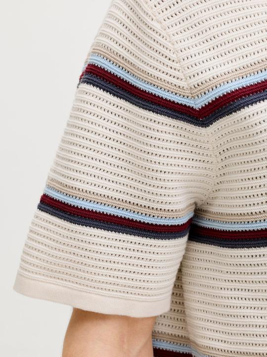 Produktbild Jack & Jones Jormaine Knit Stripe Polo Sn (M)