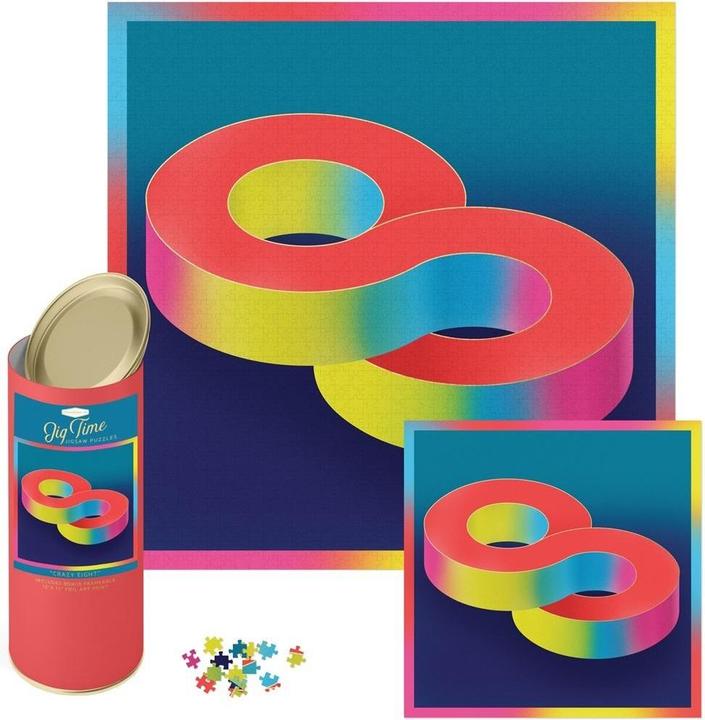 Designworks Jigsaw Puzzle - Crazy 8 Color Blast (1000 Teile)