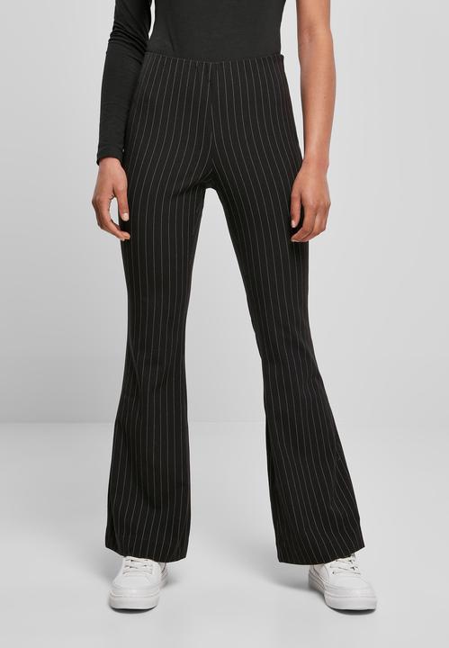 Actual product image Urban Classics Ladies Flared Pin Stripe Pants - 13669 (4XL)