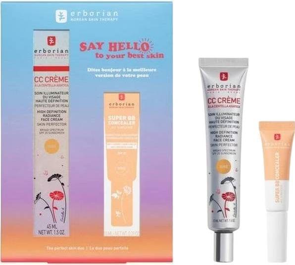 Actual product image Erborian CC - Cc Super & Cc Concealer Doré Kit (Doré)