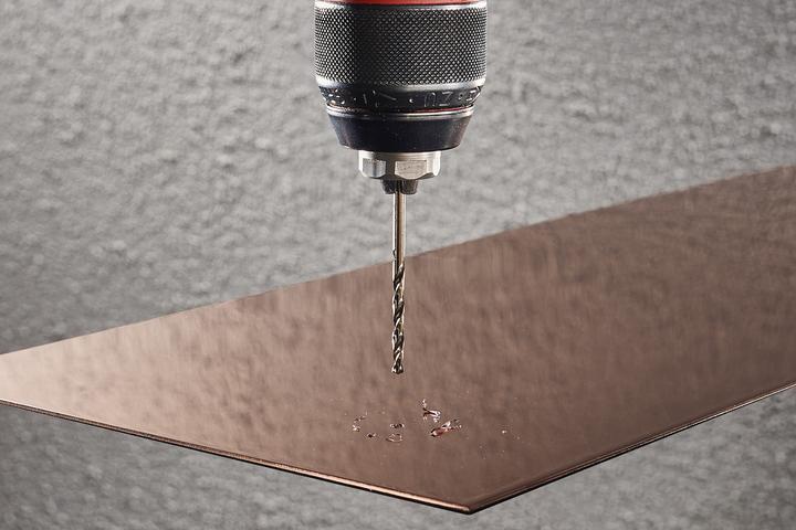 Actual product image wolfcraft 1 metal drill HSS-Co ø4.0x75mm (4 mm)