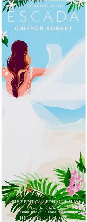 Actual product image Escada Chiffon Sorbet EDT 100ml (Eau de toilette, 100 ml)