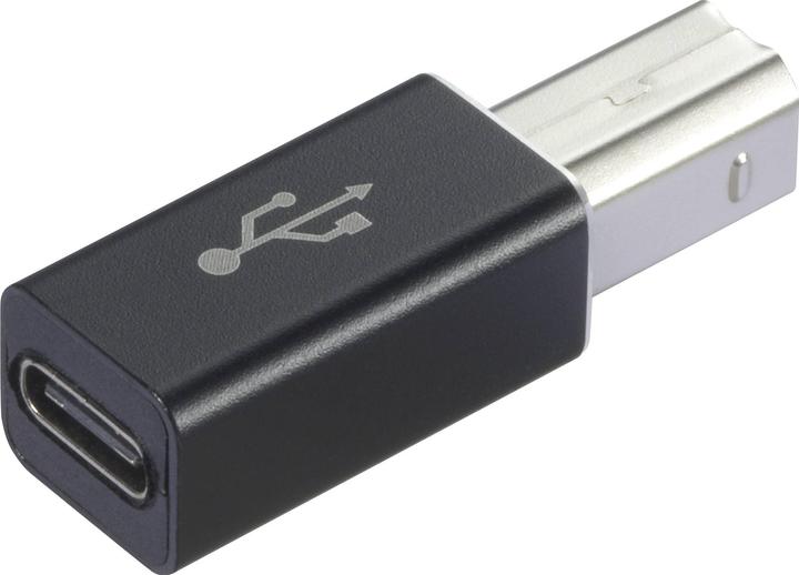 Produktbild Renkforce USB 2.0 Steckverbinder (1x USB 2.0 Buchse C - 1x USB 2.0 Stecker B) US (USB 2.0)