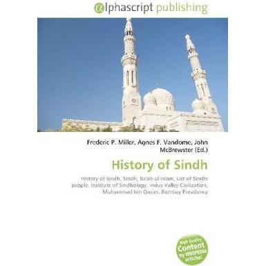 History of Sindh, Fachbücher von John McBrewster, Agnes F. Vandome, Frederic P. Miller