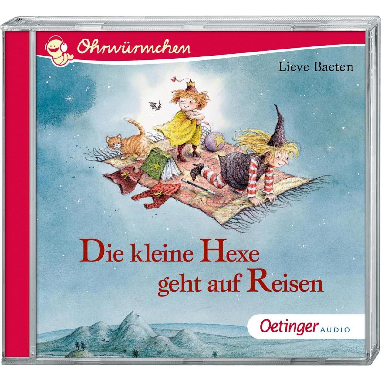 Die kleine Hexe geht auf Reisen, Hörbücher von Frank Gustavus, Lieve Baeten, Carla Sachse, Ursula Illert, Angelika Kutsc...