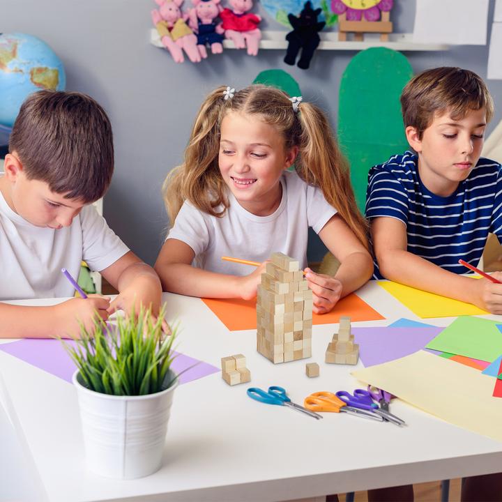 Immagine prodotto Relaxdays 160x cubetti di legno